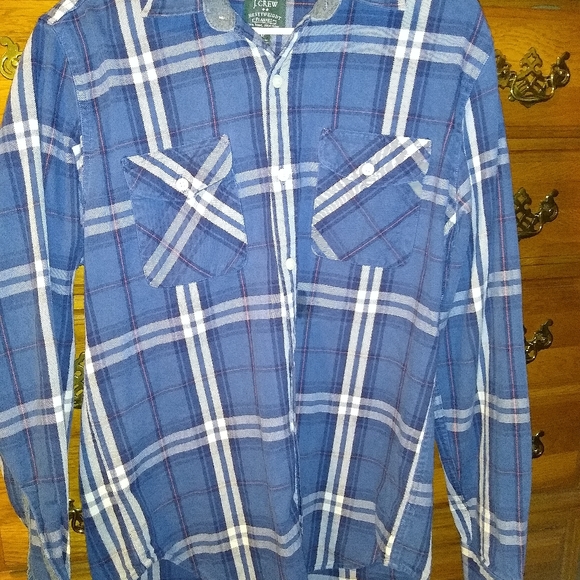 J. crew button down flannel - Picture 3 of 5